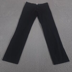 Gap Pants Mens 32x36 Black Slim Ultimate Cotton Spandex Stretch Slim Leg Chino